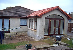 Home Extension Project Undertaken and Completed by Abacus Developments (Ecosse) Limited